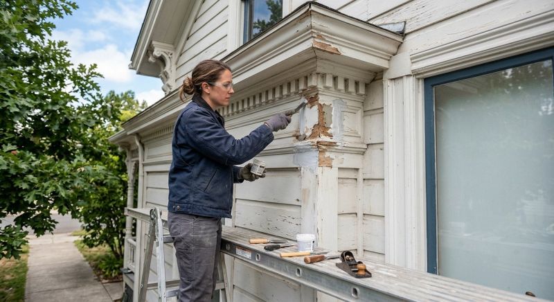 Exterior Window Molding Repair in Olathe, KS