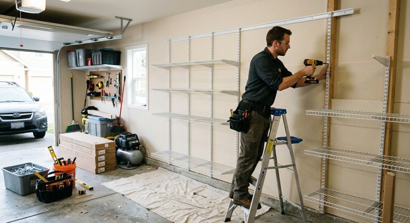 Garage Shelves Installation in Silver Spring, MD
