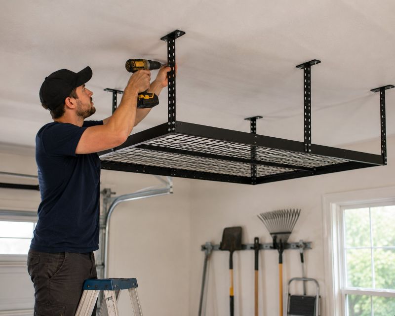 Garage Tool Rack Installation in Bethesda, MD